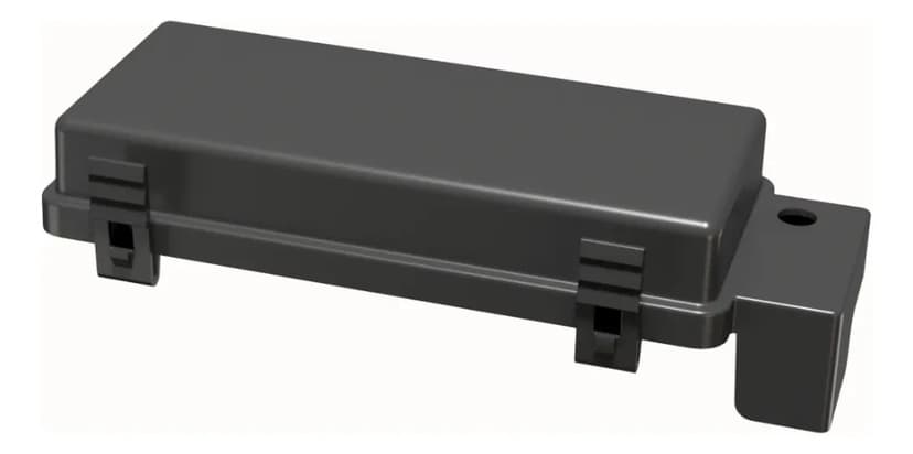 Freightliner Cascadia fuse lid cap — CAD render